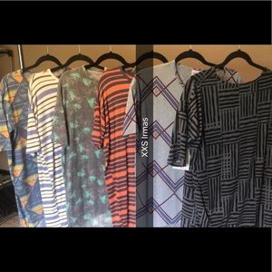 XXS LulaRoe Irma tunic